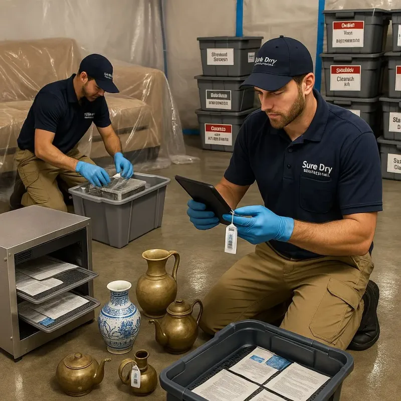 Content Protection and Restoration process in Lambertville, NJ