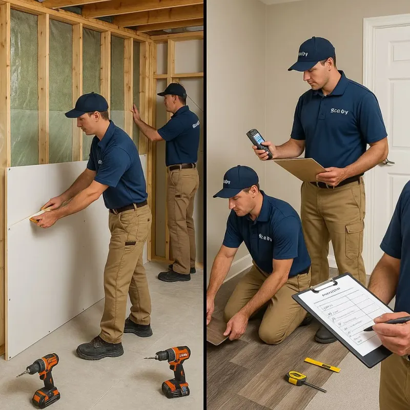 Repairs and Reconstruction process in Lambertville, NJ